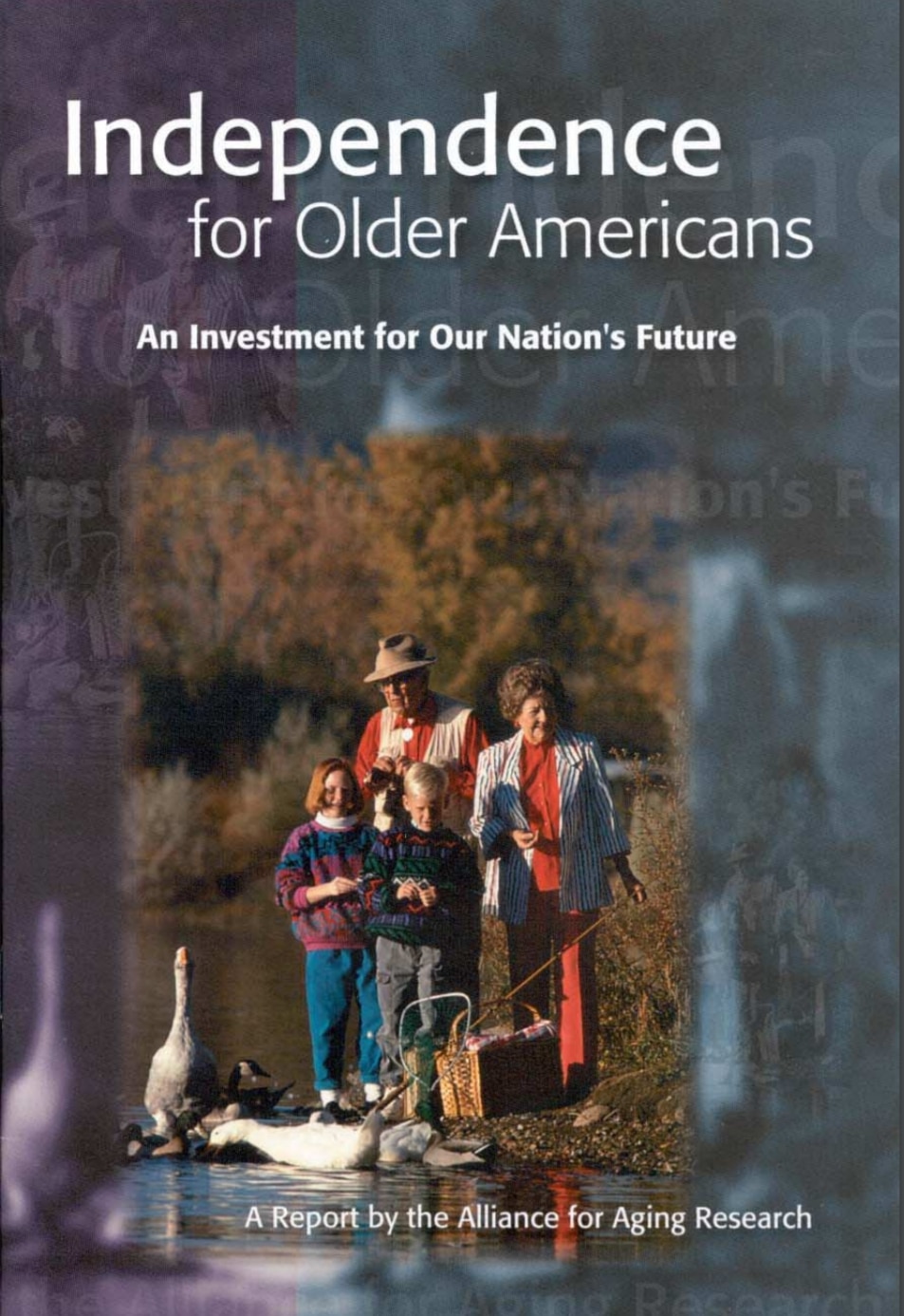 "Independence for Older Americans" report cover.