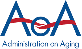 Administration on Aging logo.