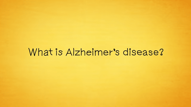 "What is Alzheimer's disease" film cover.