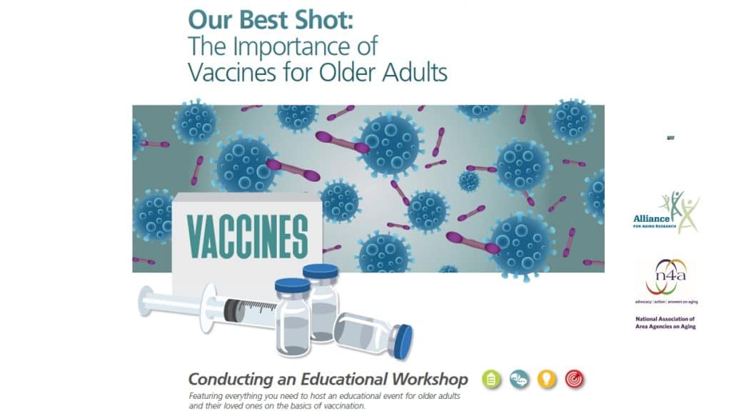Our Best Shot: The Importance of Vaccines for Older Adults presentation cover
