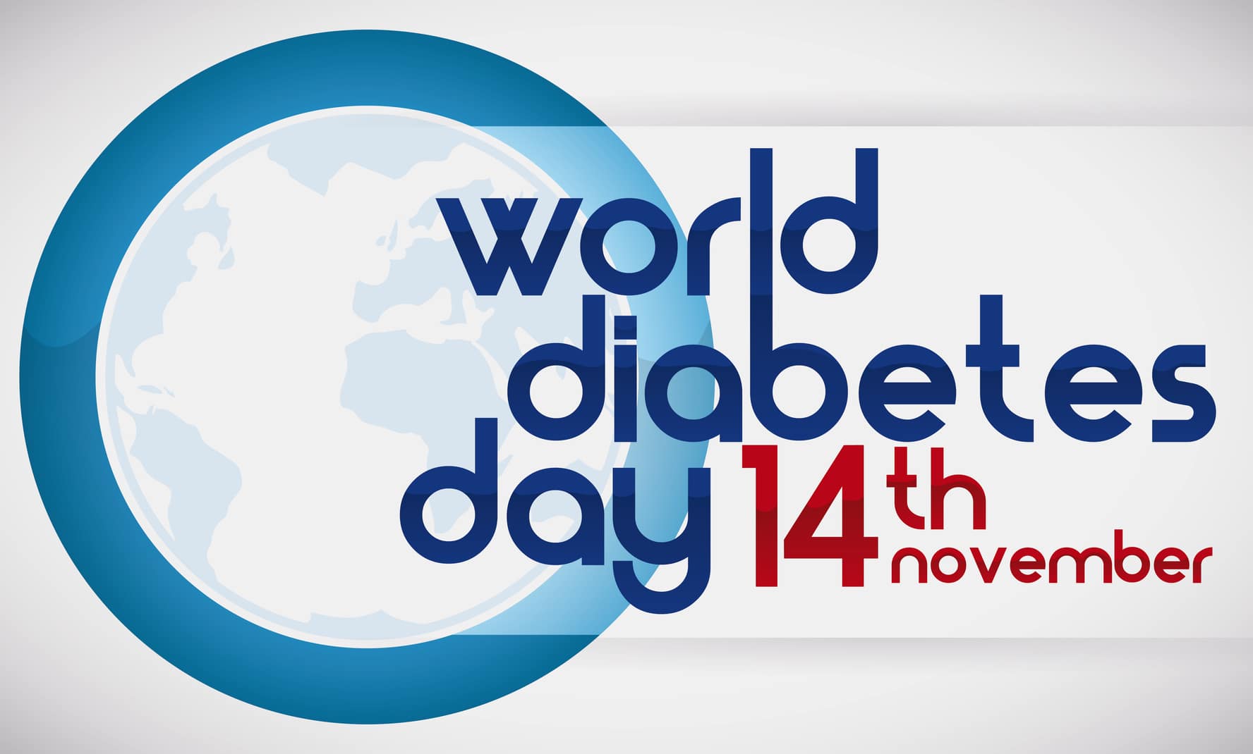 World Diabetes Day logo.