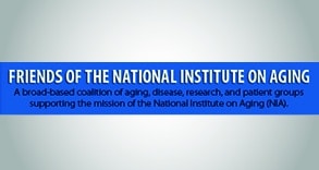 Friends of the National Institute on Aging logo.