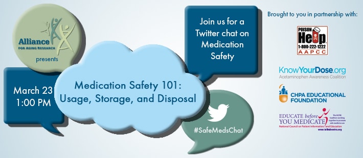 Invitation for Medication Safety 101 Twitter Chat.