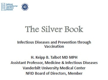 "The Silver Book" Dr. Talbot presentation cover.