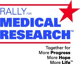 Rally for Medical Research logo.