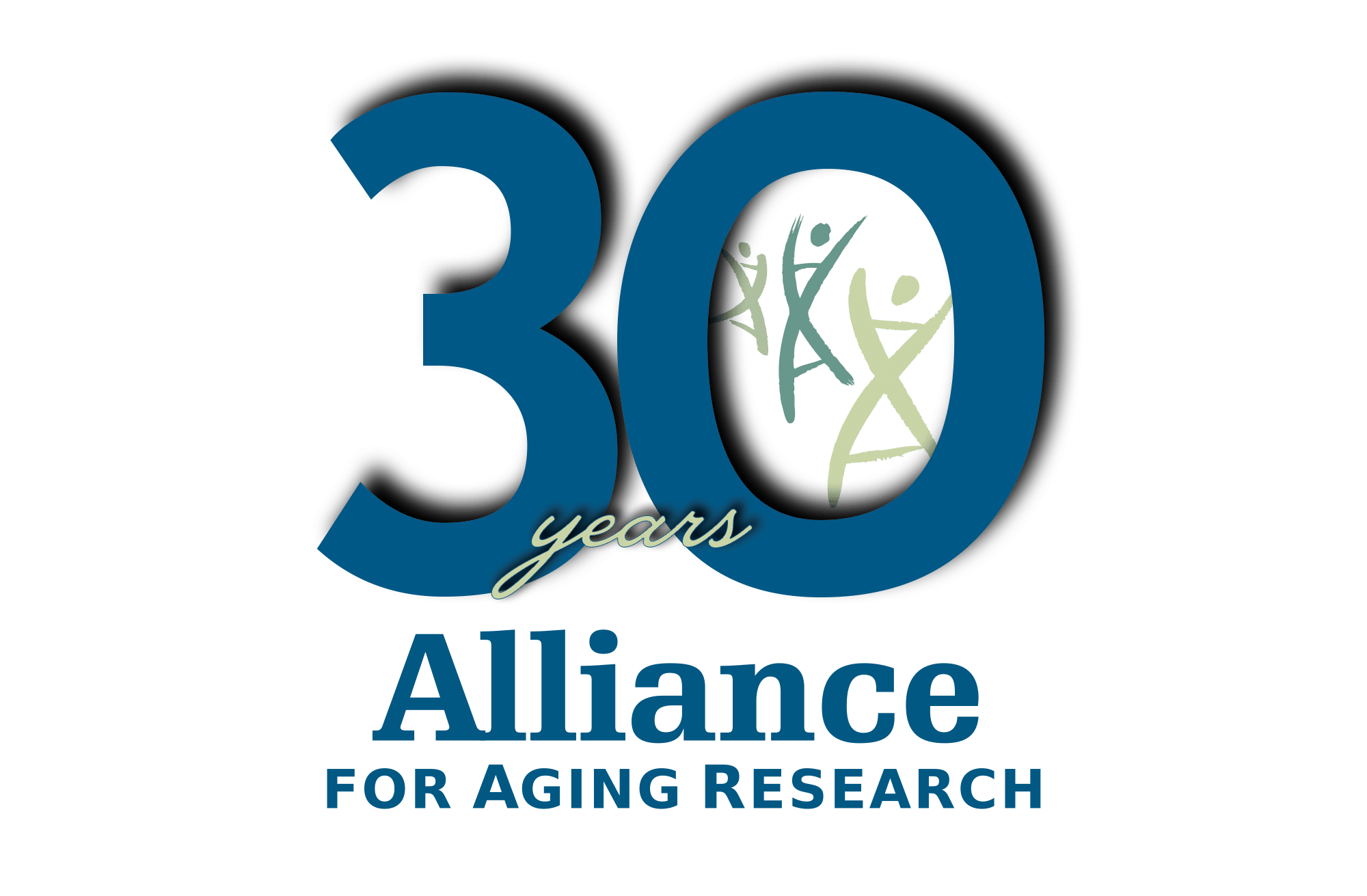 30 Years of Alliance for Aging Research logo.