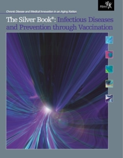 "The Silver Book" on vaccine-preventable diseases cover.