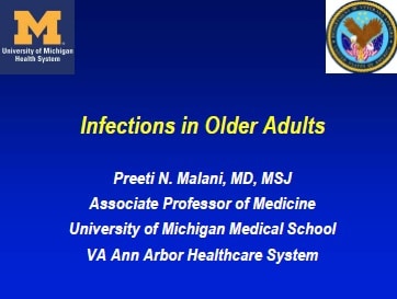 "Infections in Older Adults" cover.