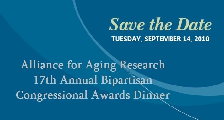 Save the date annoucement for 17th Annual Bipartisan Congressional Awards Dinner.