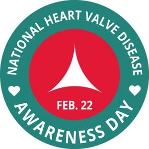 National Heart Valve Disease Awareness Day logo.