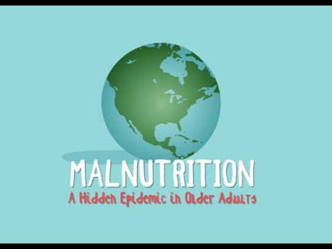 "Malnutrition: A Hidden Epidemic in Older Adults" cover.