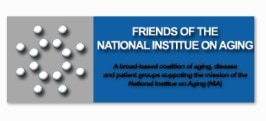 Friends of the National Institute on Aging logo.