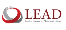 Leaders Engaged on Alzheimer's Disease logo.