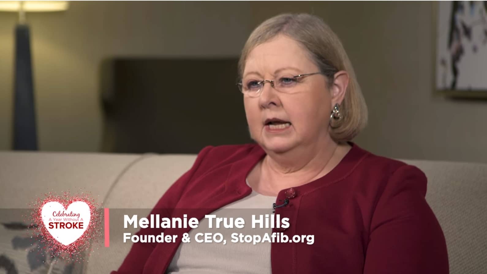 Melanie True Hills speaking.