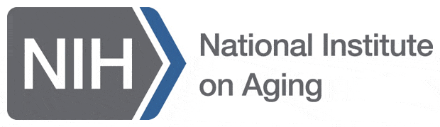 National Institute on Aging logo.