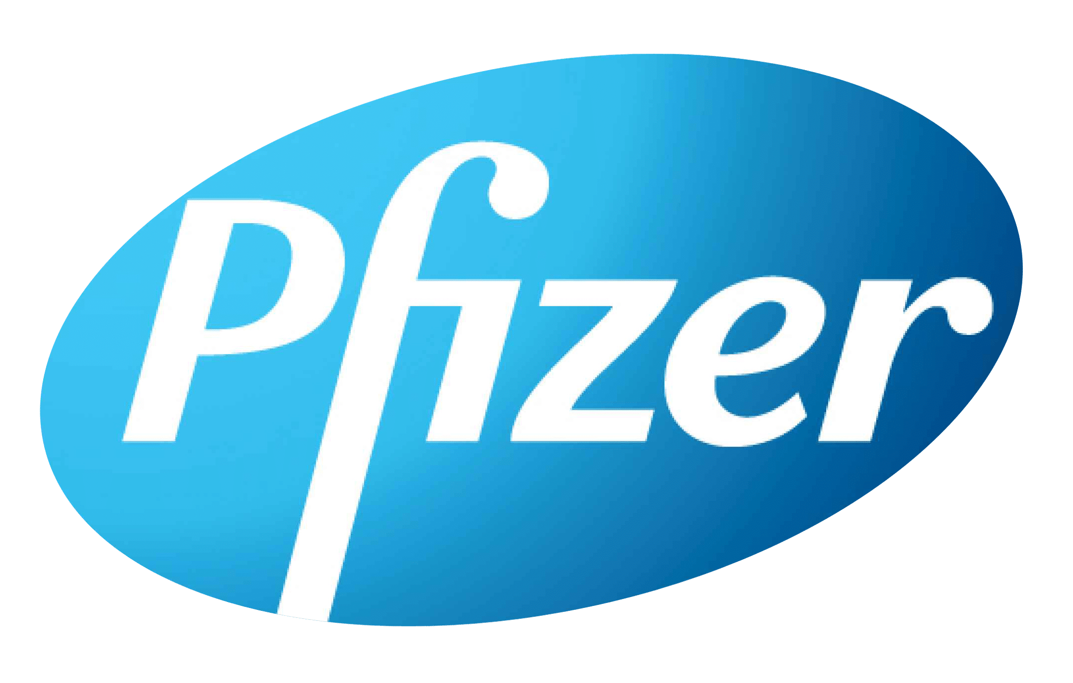 Pfizer logo.