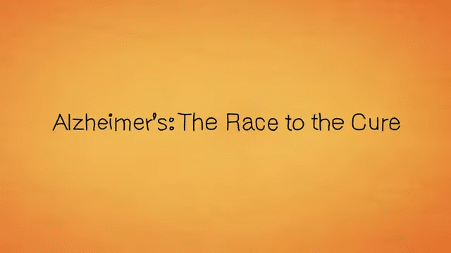 "Alzheimer's: The Race to the Cure" film cover.