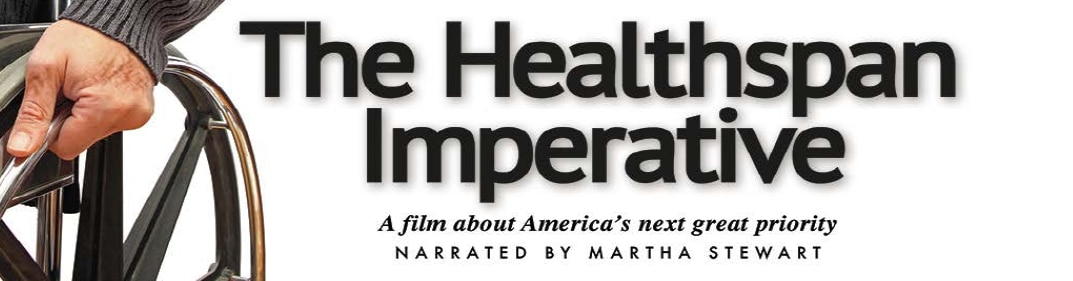 The Healthspan Imperative film cover.