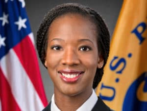 Military headshot of Jennifer N. Lind.