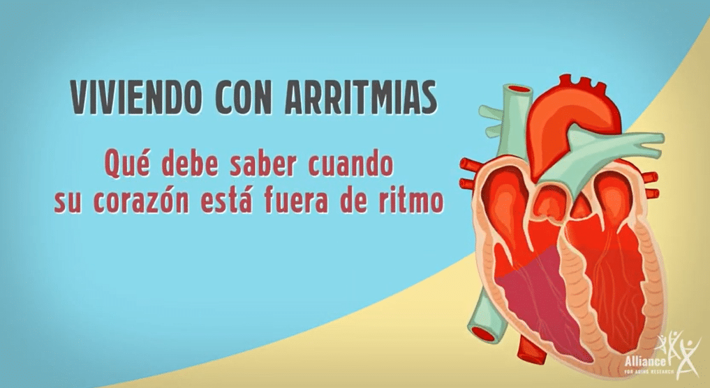 "Viviendo con arritmias" portada de vídeo.