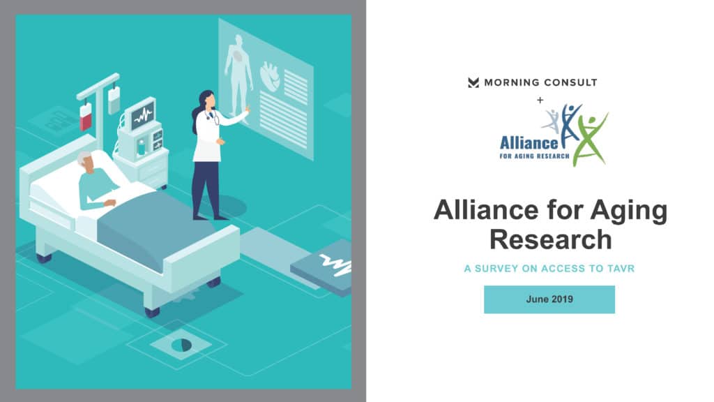 Alliance for Aging Research survey on access to TAVR, June 2019.