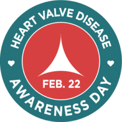 Heart Valve Disease Awareness Day logo.