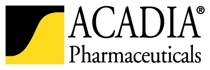 Acadia Pharmaceuticals logo.