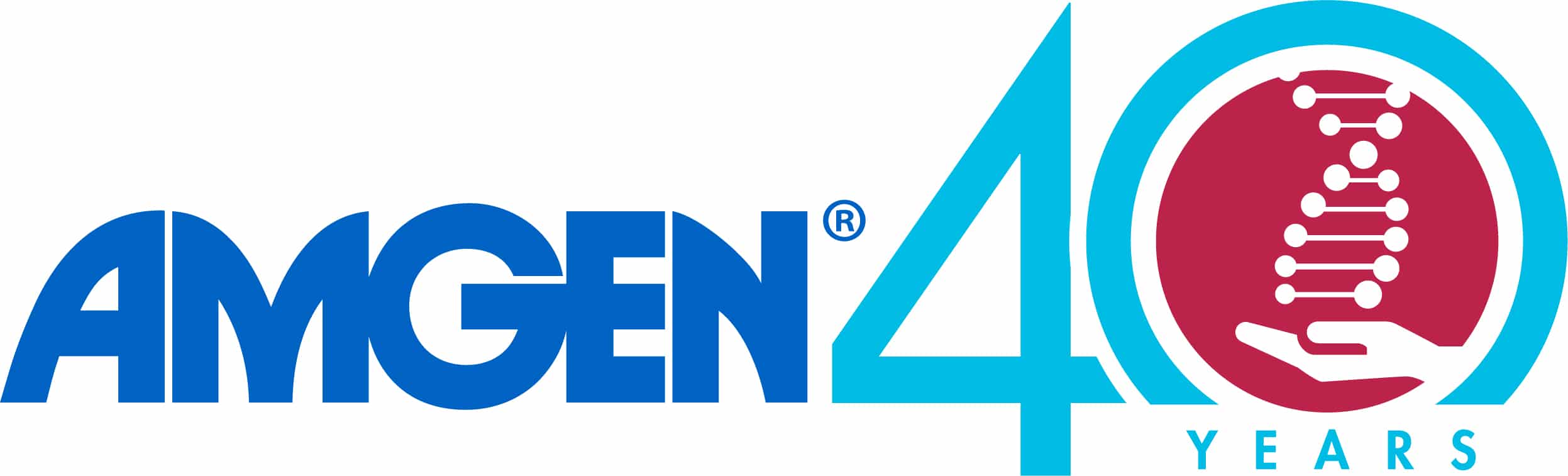 Amgen logo.