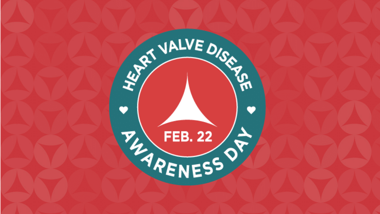 Heart Valve Disease Awareness Day logo.