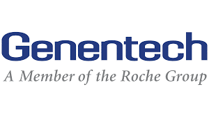 Genentech logo.