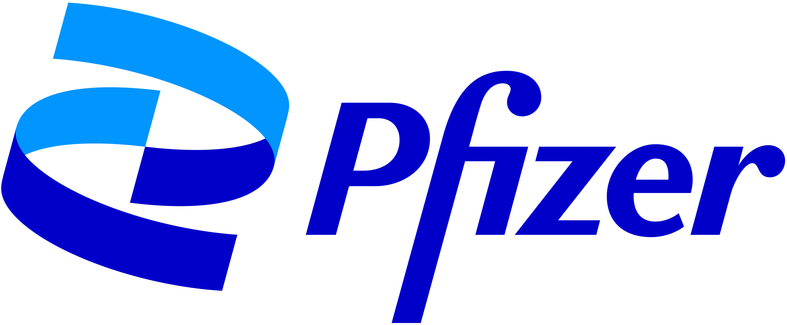 Pfizer logo.