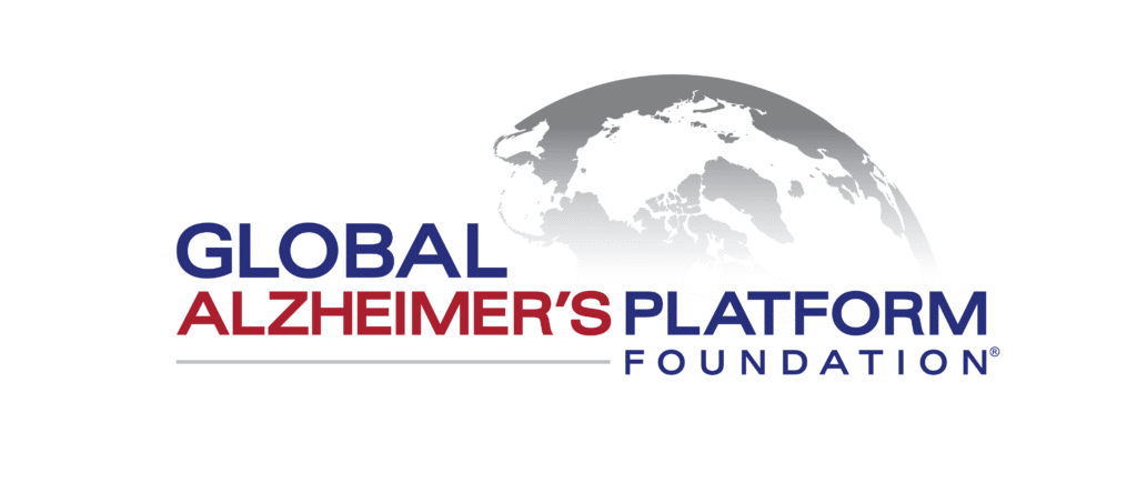 Global Alzheimer's Platform Foundation logo.