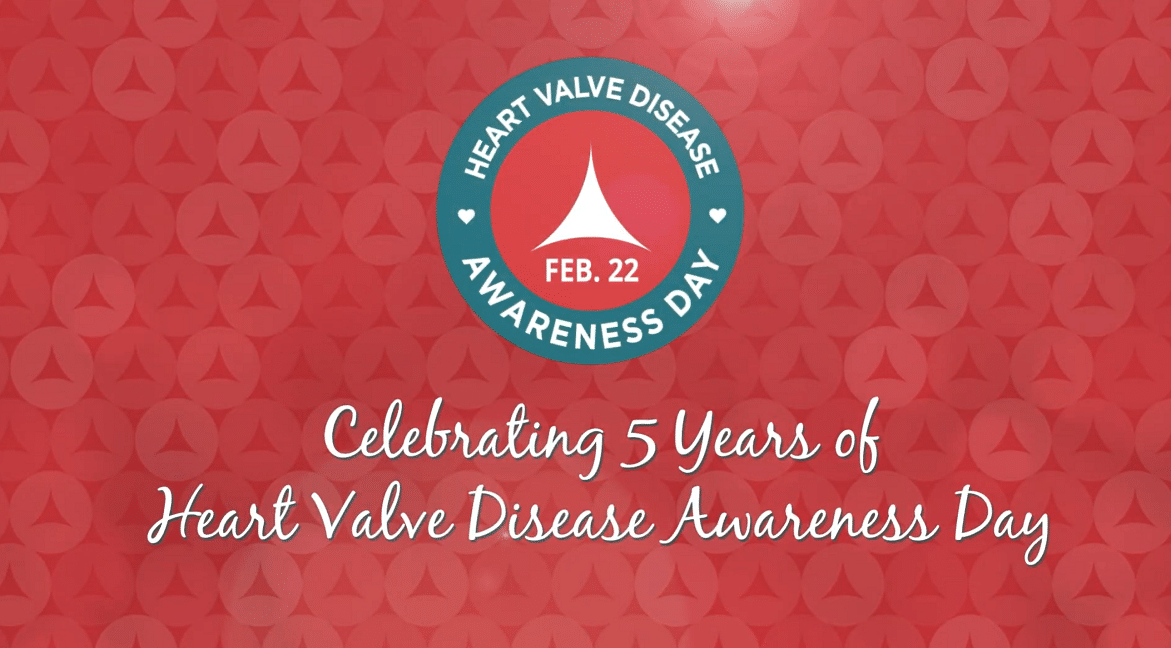 Heart Value Disease Awareness Day logo for 5th year anniversary..