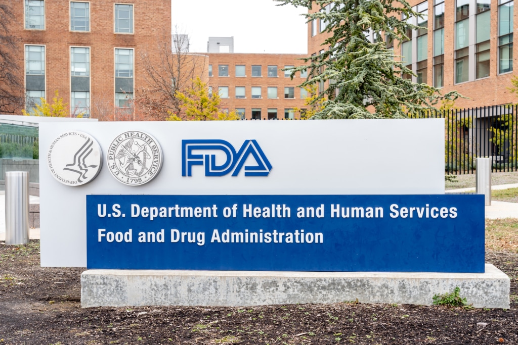 FDA Sign at its headquarters