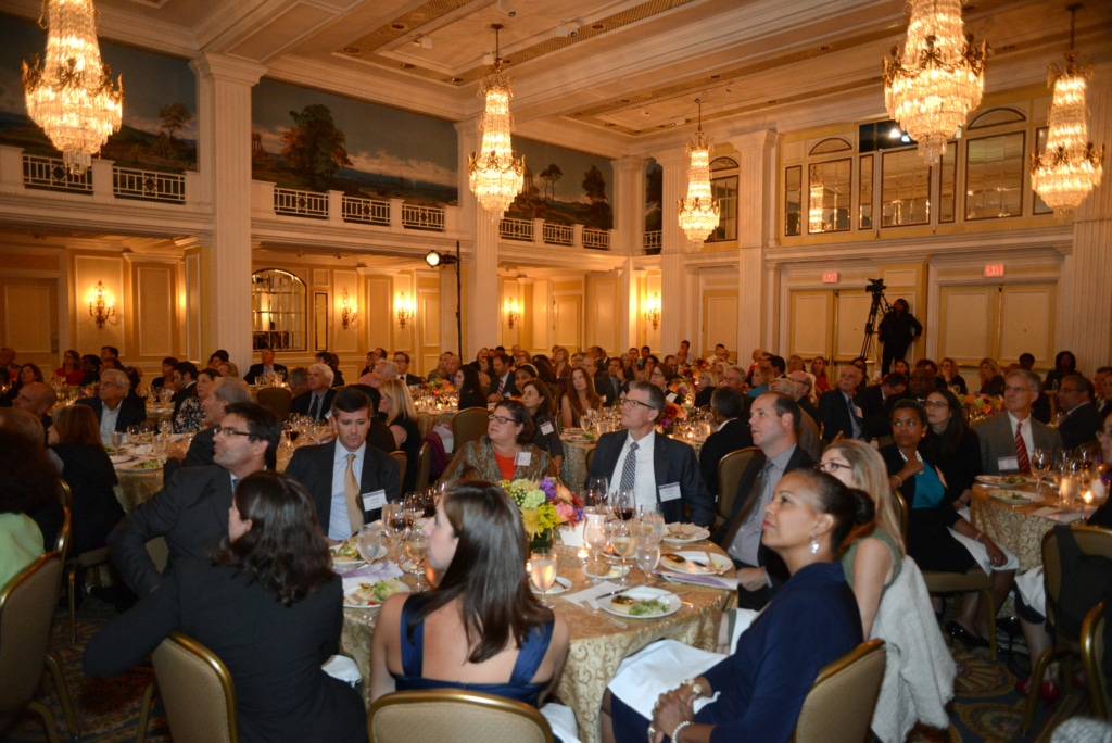 Guests enjoy the 2014 Award Dinner