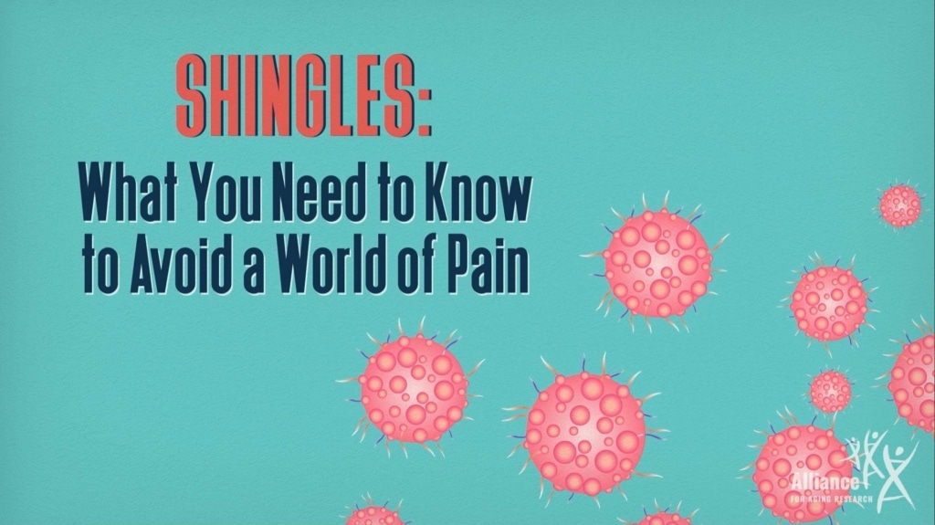 Title slide of Shingles video