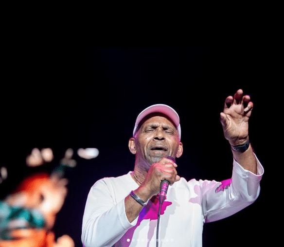 Music artist Frankie Beverly live in Los Angeles during Farewell Tour