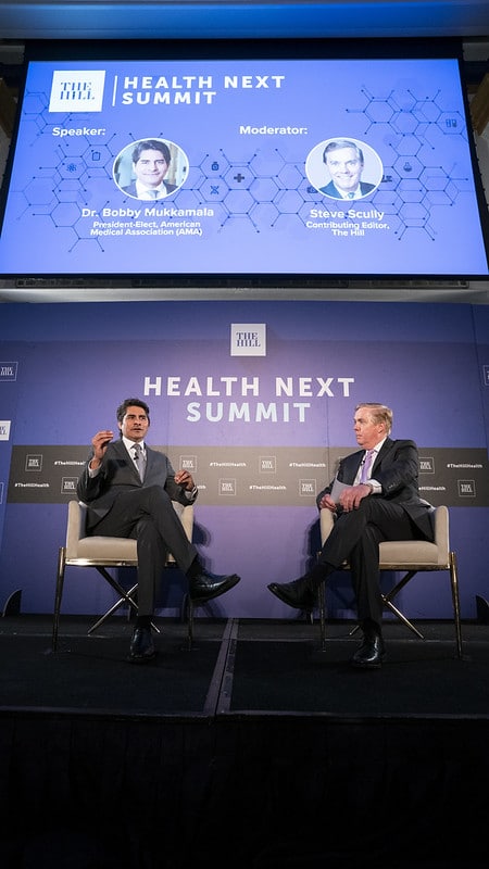 Dr. Bobby Mukkamala, President-Elect of the American Medical Association, talks with The Hill's Steve Scully about how a recent personal health issue changed the way he practices medicine.