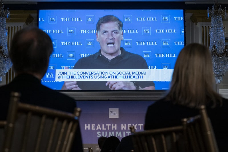 Mark Cuban, Co-Founder of Cost Plus Drugs on screen