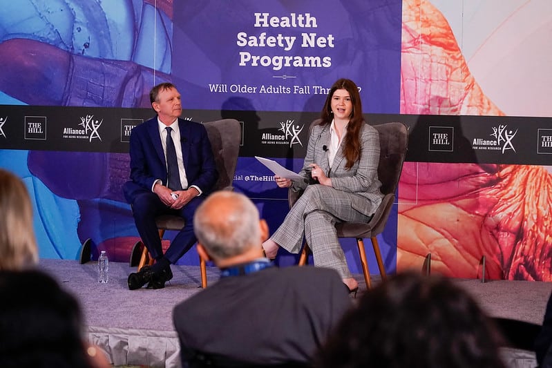 Scott Frey, Alliance Senior Vice President of Public Policy and Government Relations, and Adina Lasser, Alliance Director of Public Policy and Government Relations.